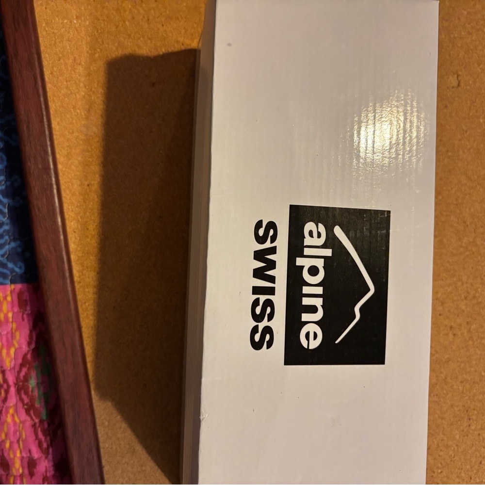Alpine Swiss Black and Cream Footwear